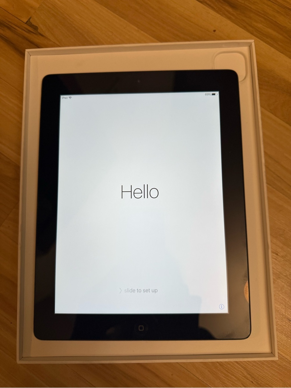 Apple iPad Tablet in Black Front